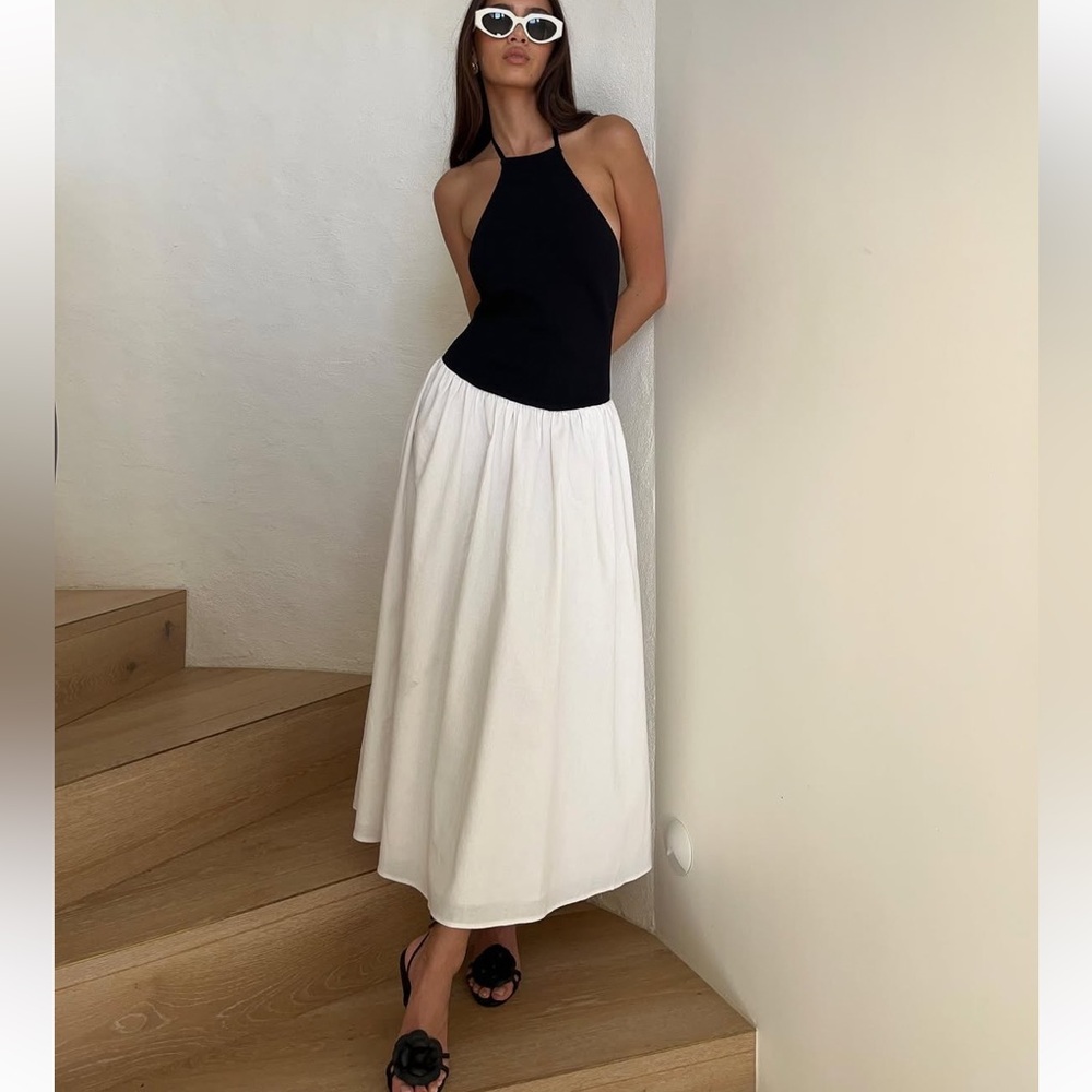 Meshki Katie Linen Dress